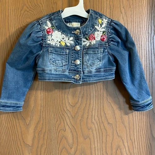 Giacca monnalisa bambina jeans - giacca,