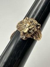 Anello uomo testa di leone HGE
