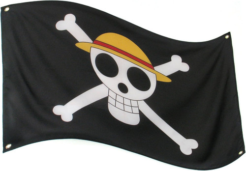 Bandiera pirata anime - pirata,