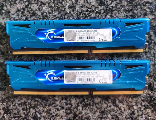 Ram ddr3 2x8gb gskill ares - ddr3,