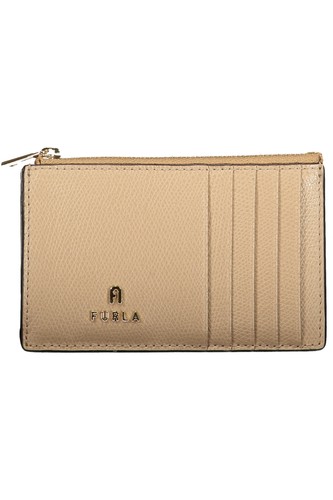 Furla portafoglio donna beige - portafoglio,