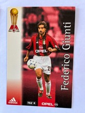 FEDERICO GIUNTI-AC Milano 99/00-1 Cappellino ITALIA-Ex-Besiktas-Chievo-Perugia-Parma-AK