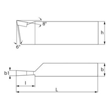 UTENSILE ISO 7 TRONCATURA