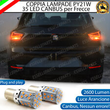 COPPIA LAMPADE FRECCE LED POSTERIORI SEAT IBIZA V 5 PY21W BAU15S CANBUS NO ERROR