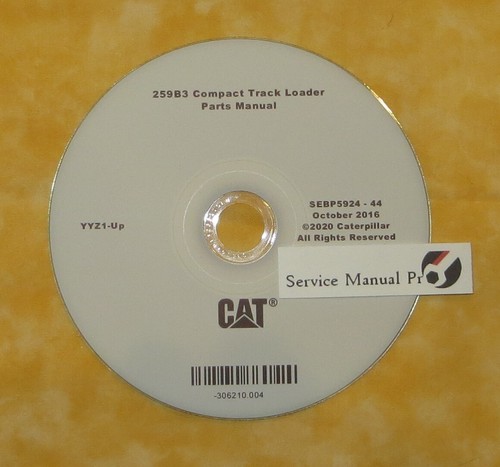 Sebp5924 caterpillar 259b3 - sebp5924,