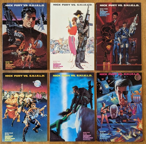 Nick fury shield 6 1988 - fury, vs