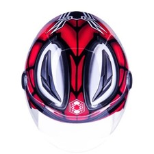 CASCO MOTO DEMI JET ONE JUNIOR SPIDER TG L 51-52 GRAFICA BAMBINO