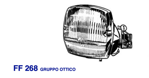 Gruppo ottico faro anteriore - ottico,