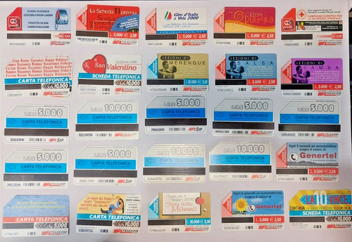 Schede telefoniche anni - , 80/90