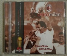 Milan Milan Inno Ufficiale AC Milan calcio Centenario 1999 CD raro da collezione