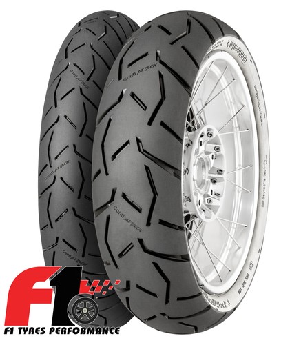 Coppia gomme moto - moto, continental