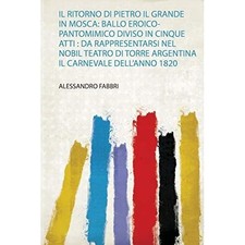 Ritorno pietro grande in - di,