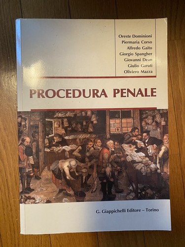 Manuale procedura penale - di,