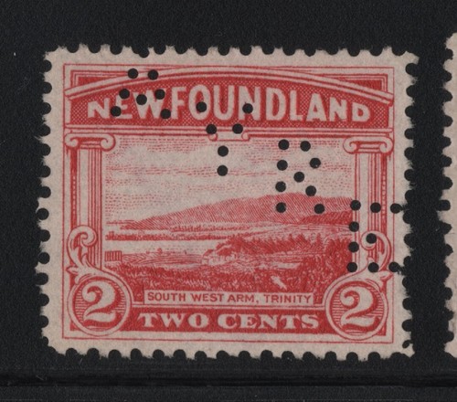 132 perfin ayre newfoundland - perfin,