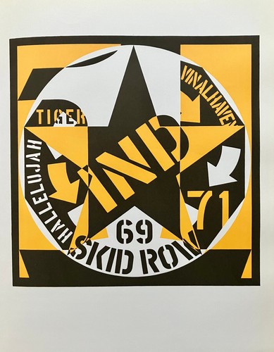 Lithographie robert indiana - lithographie,