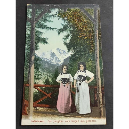 Cartolina interlaken die - interlaken,