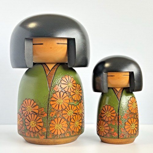 Kisaku sosaku kokeshi bambola - sosaku,