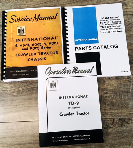 International td9 serie - international, 91
