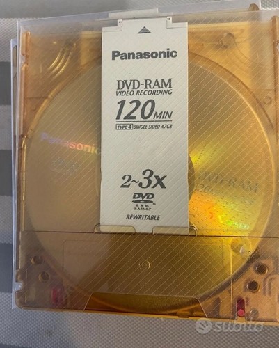 Panasonic dvd ram - panasonic, 120min
