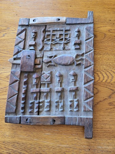 Porte dogon grenier mil - dogon,