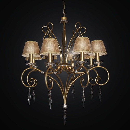 Lampadario classico ferro - lampadario,