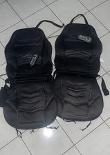 2 COPRISEDILE PER AUTO ANTERIORE UNIVERSALE NERO CON OPZIONE PER MASSAGGI