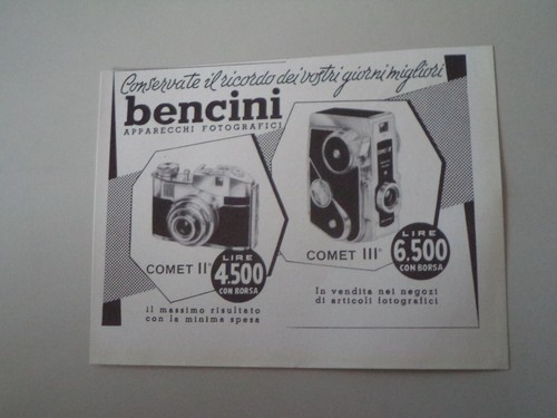 Advertising pubblicità 1958 - pubblicità,