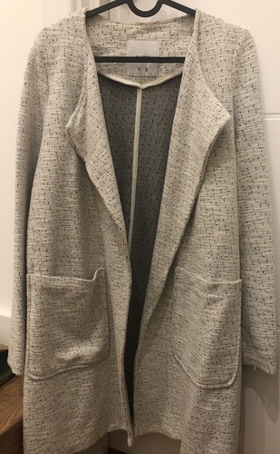 Blazer bianco quadri - blazer,