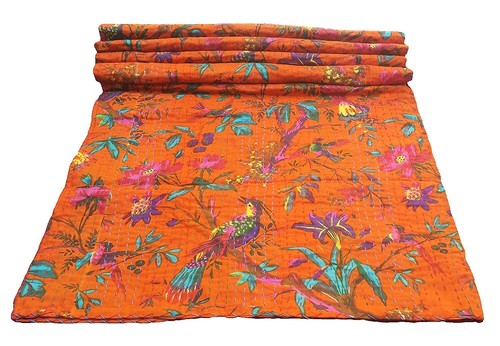 Trapunta kantha blocco mano - blocco, a