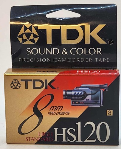 Videocassetta tdk 8mm high - videocassetta,