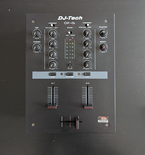 Tech dif mixer - dj-tech, dif-1s