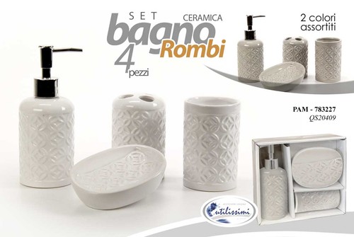 Set accessori bagno - 4,