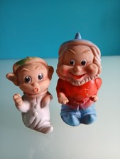 2 Nani "RUBBER TOY" vintage
