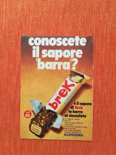 Pubblicita cartacea originale - pubblicita',