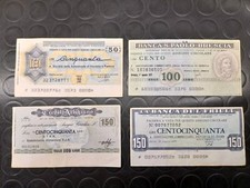 Lotto Assegni Circolari Lire ITALIA 