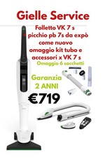 FOLLETTO VK7S SENZA FILO COMPLETO DI HD7s PICCHIO PB7s HD7 MATERASSI VK7 S