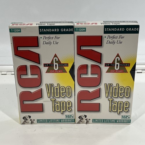 Videocassetta rca 120h grado - rca,