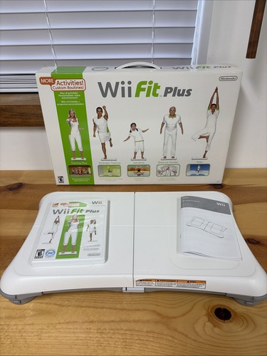 Nintendo wii fit plus con - wii,