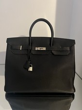 HERMES BIRKIN 40 INDACO PELLE