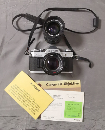 Fotocamera canon con - fotocamera, ae