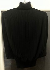 Dolcevita Smanicato United Colors of Benetton Colore Nero Taglia S Collo Alto