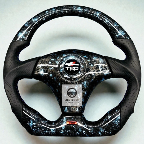Volante carbonio forgiato - volante,