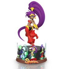 Statua Shantae 20° Anniversario - Giochi Funzionanti Limitati (NUOVA CON SCATOLA)