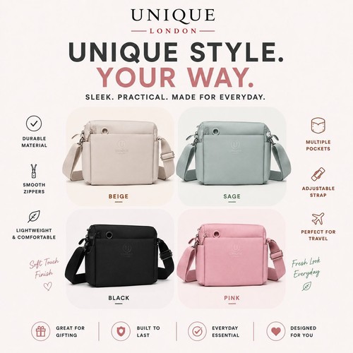 Borsa tracolla unisex unica - borsa,
