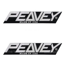 2pz DIY PEAVEY logo alluminio