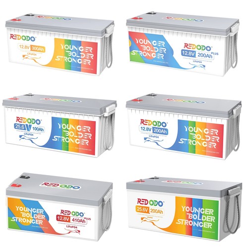 Redodo 12v 100ah 200ah 300ah - redodo,