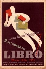 Pubblicità 2 settimana del Libro 1953 F. Grande non spedita