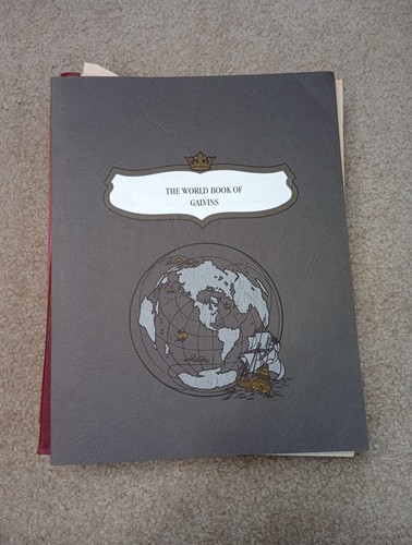 The world book galvins - world, lot