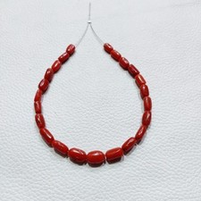 Corallo rosso naturale perline