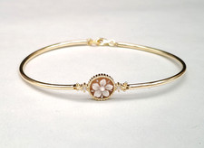 Bracciale rigido donna cammeo